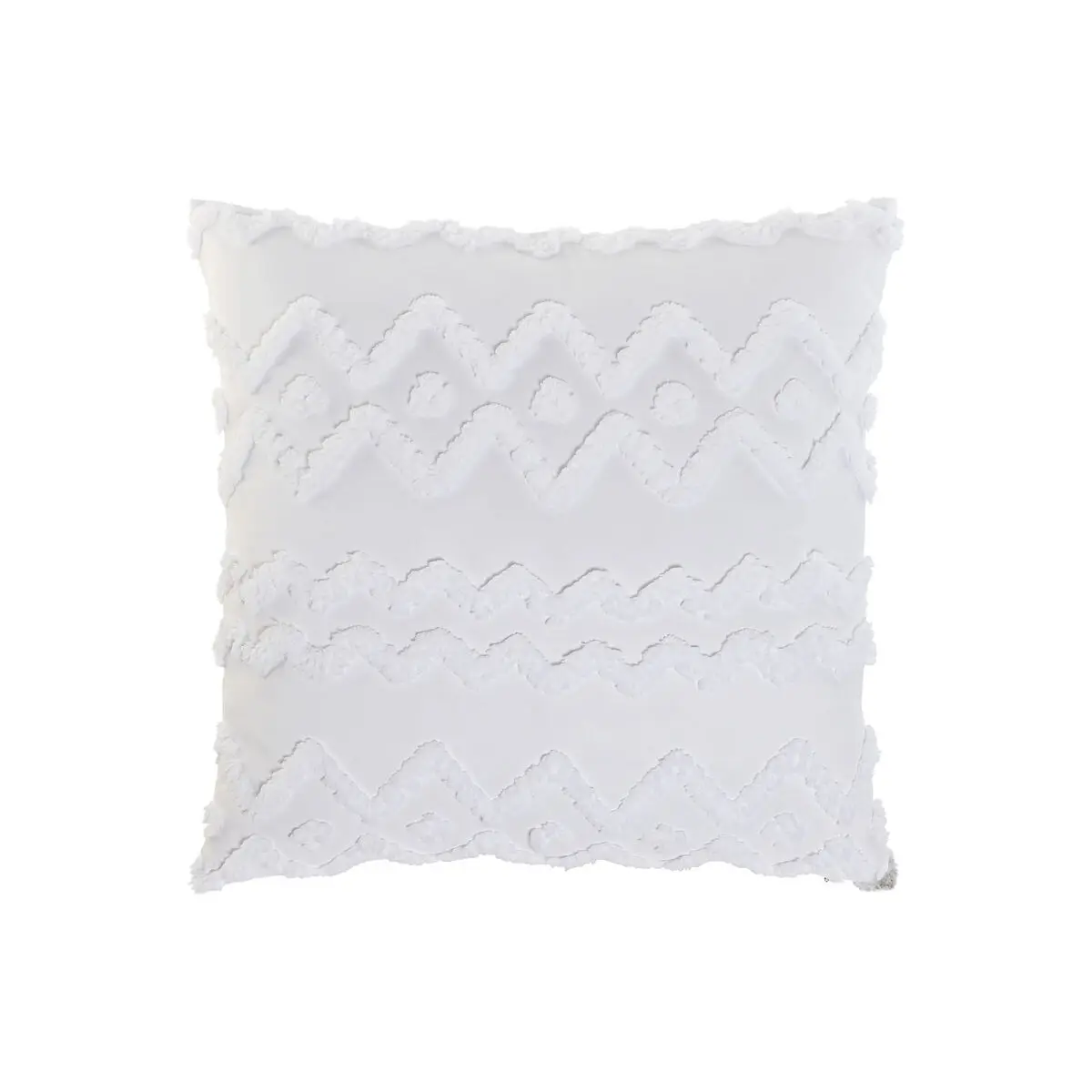 Cuscino Home ESPRIT Bianco 60 x 60 cm