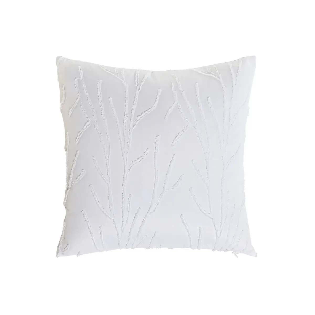 Cuscino Home ESPRIT Bianco 45 x 45 cm