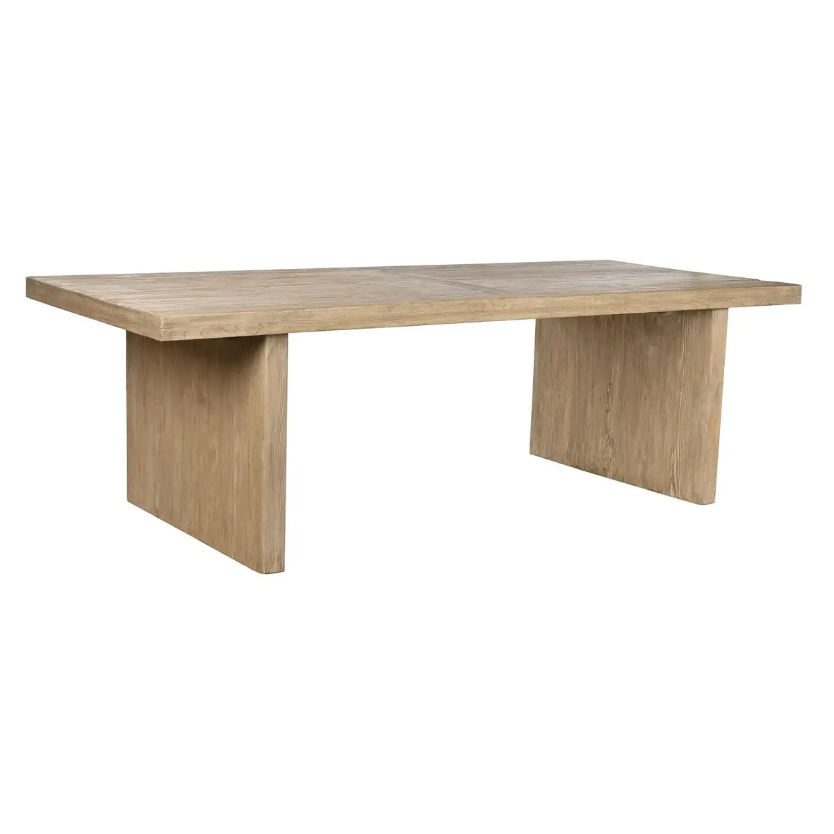 Tavolo da Pranzo Home ESPRIT Naturale Legno di olmo 244 x 102 x 76 cm