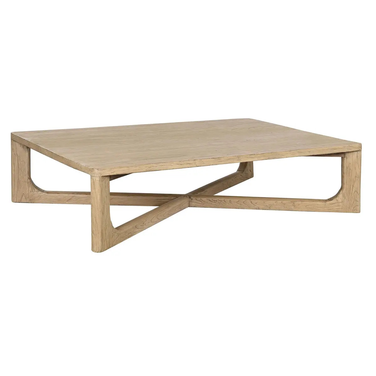 Tavolino da Caffè Home ESPRIT Naturale Legno di olmo 170 x 109 x 41 cm