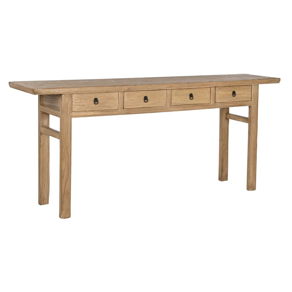 Console Home ESPRIT Giallo Legno di olmo 200 x 42 x 85 cm