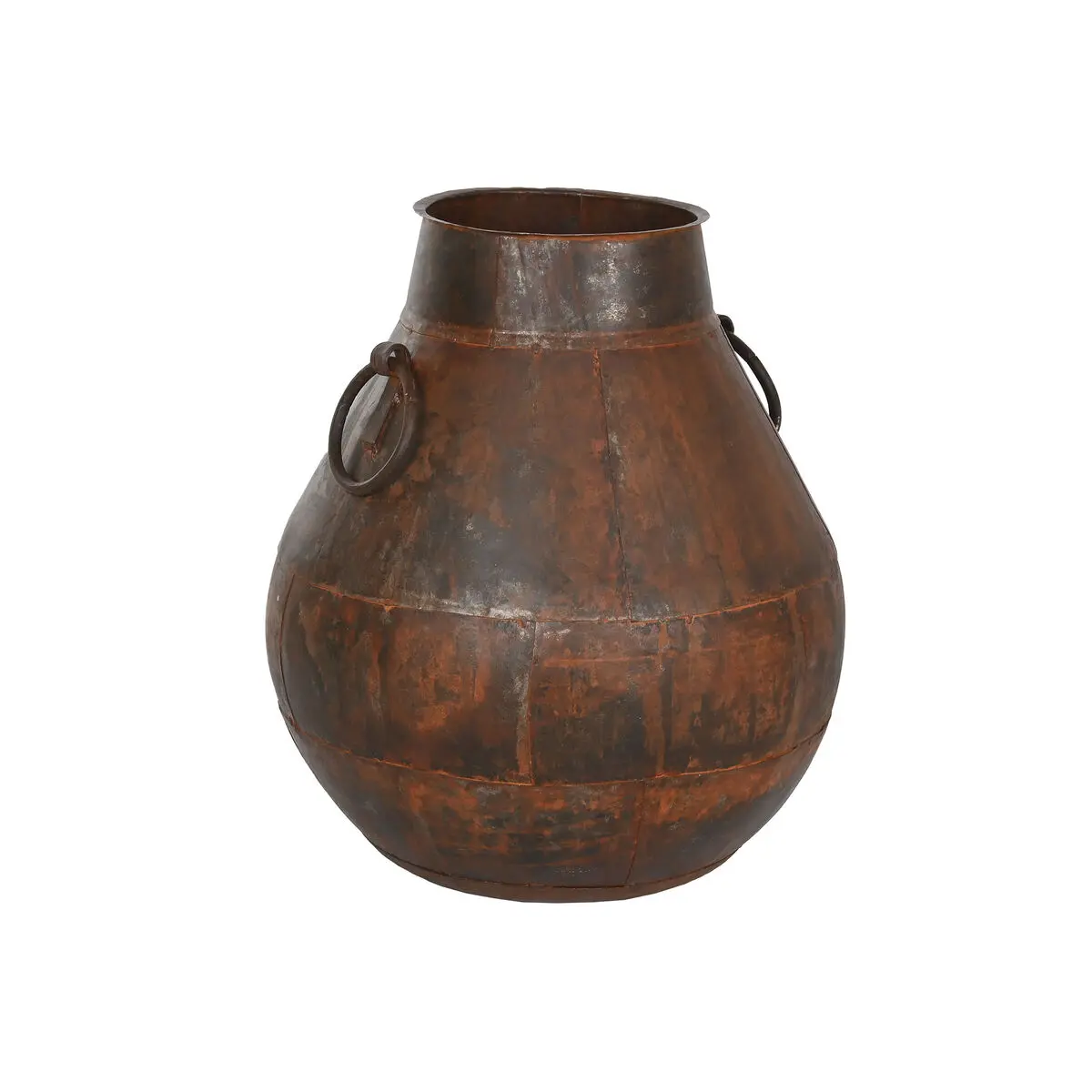 Vaso Home ESPRIT Marrone scuro Ferro 55 x 55 x 64 cm