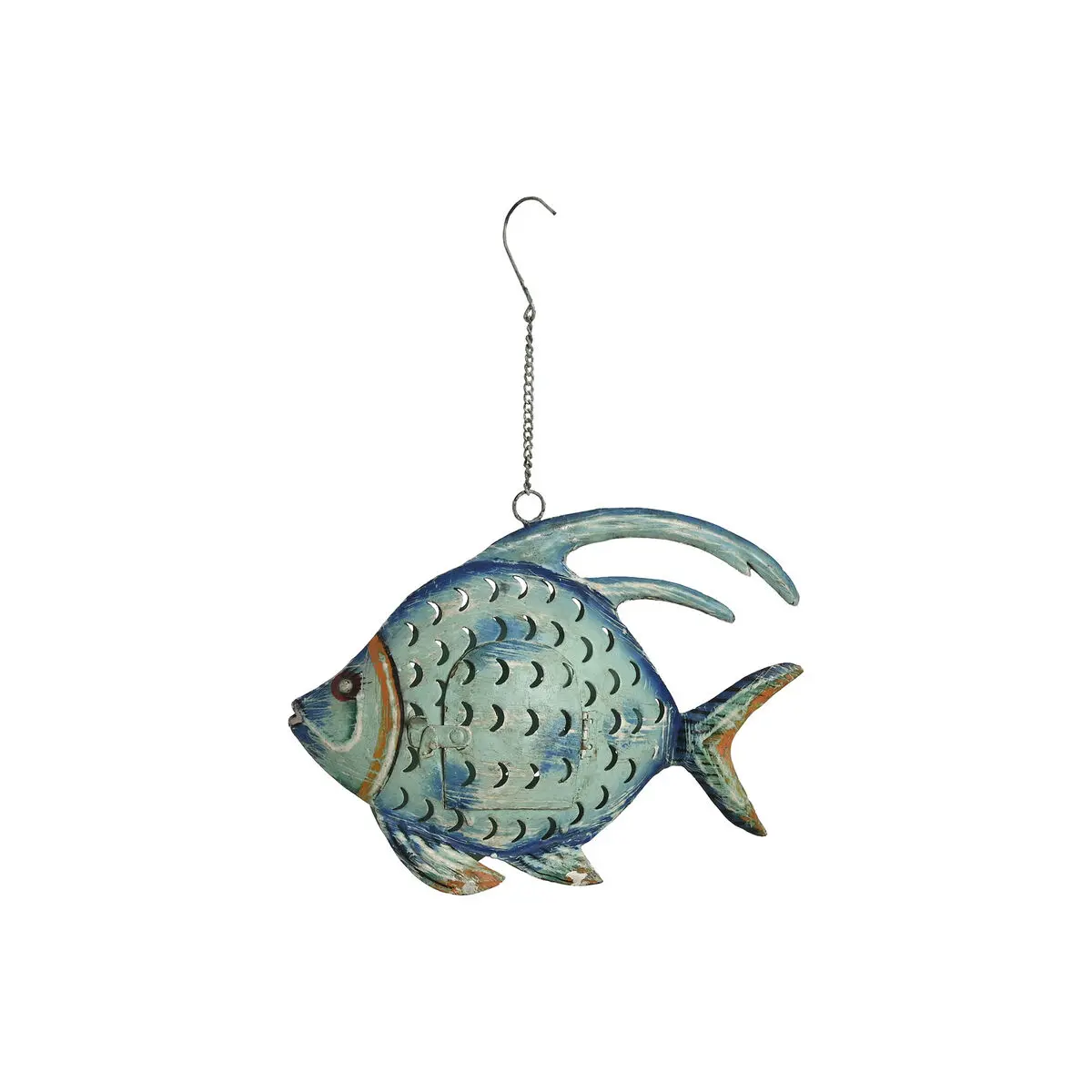 Statua Decorativa Home ESPRIT Pesce Mediterraneo 30 x 7 x 22 cm