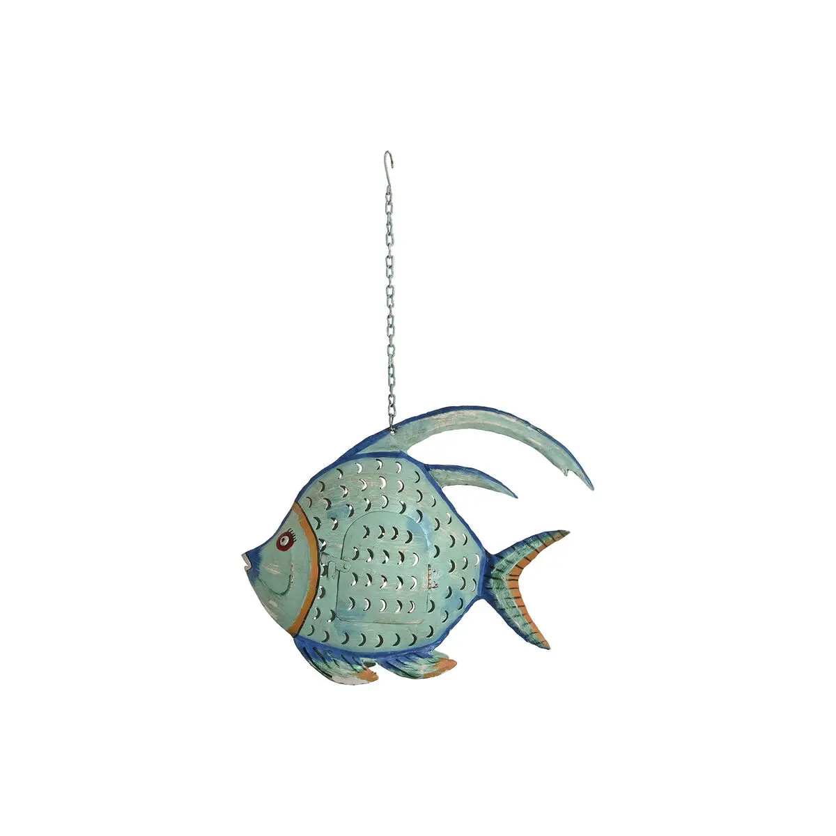 Statua Decorativa Home ESPRIT Pesce Mediterraneo 40 x 9 x 30 cm