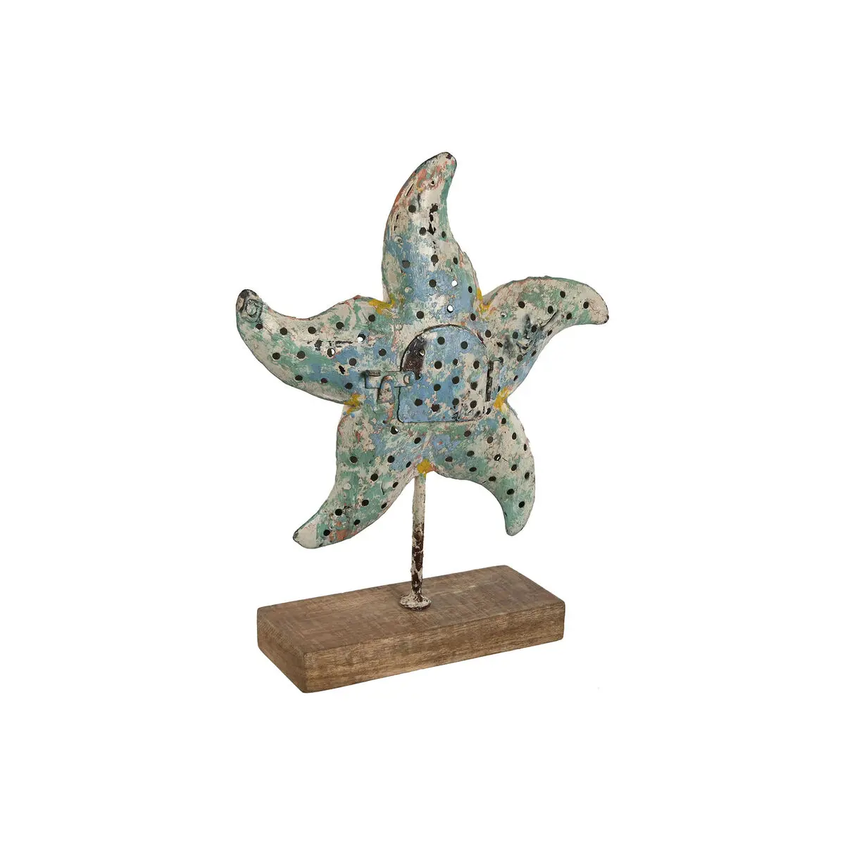 Statua Decorativa Home ESPRIT Mediterraneo Stella marina 28 x 8 x 34 cm