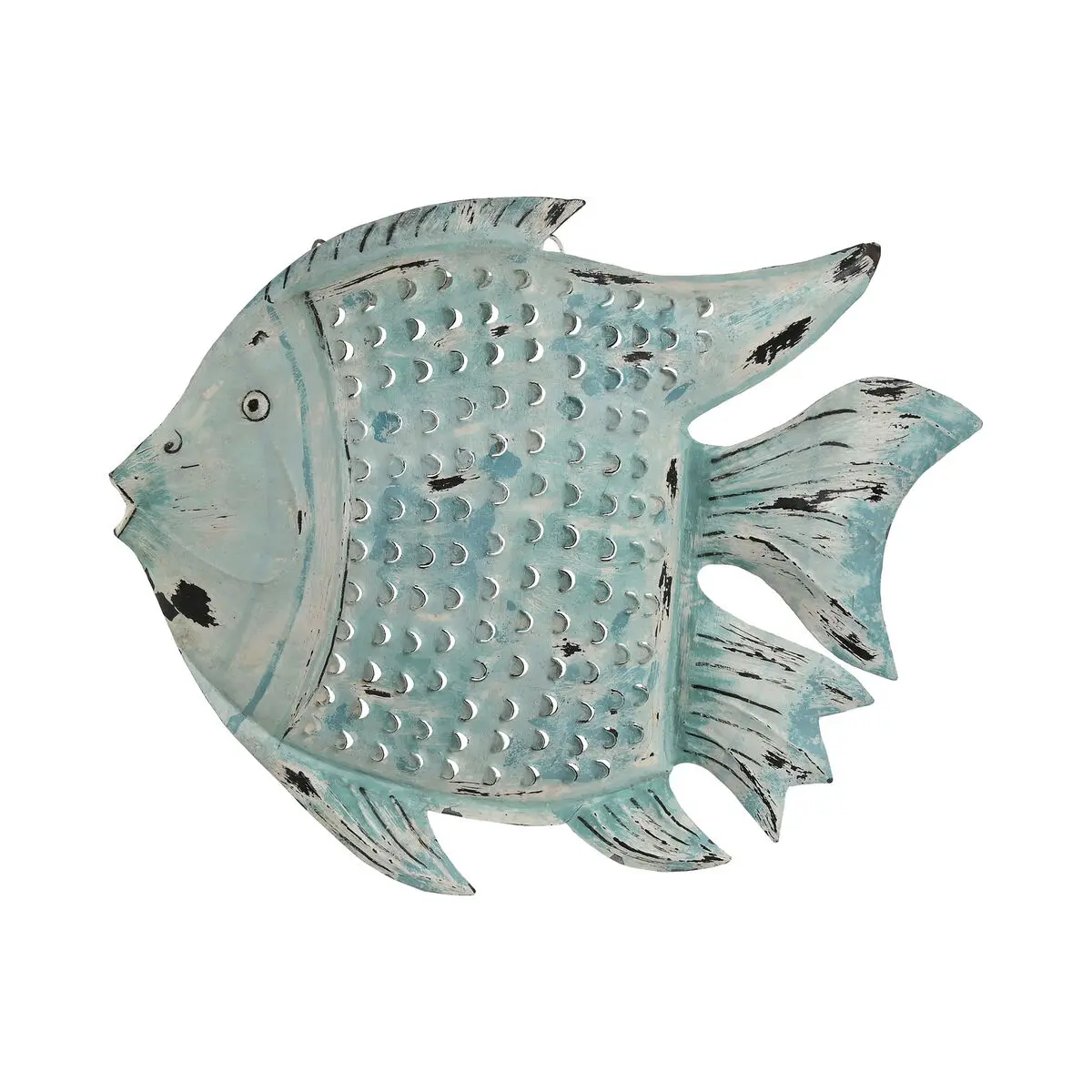 Decorazione da Parete Home ESPRIT Pesce Mediterraneo 61 x 11 x 51 cm