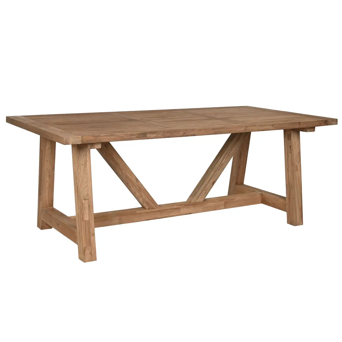 Tavolo da Pranzo Home ESPRIT Naturale teak 200 x 100 x 75 cm