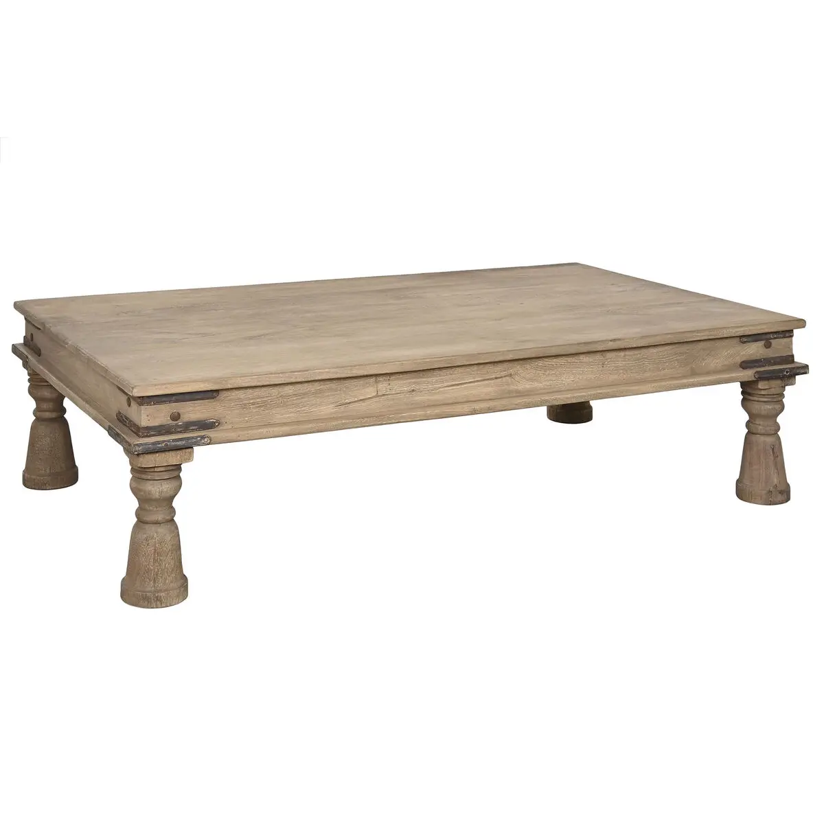 Tavolino da Caffè Home ESPRIT Naturale Legno 70 x 107 x 45 cm