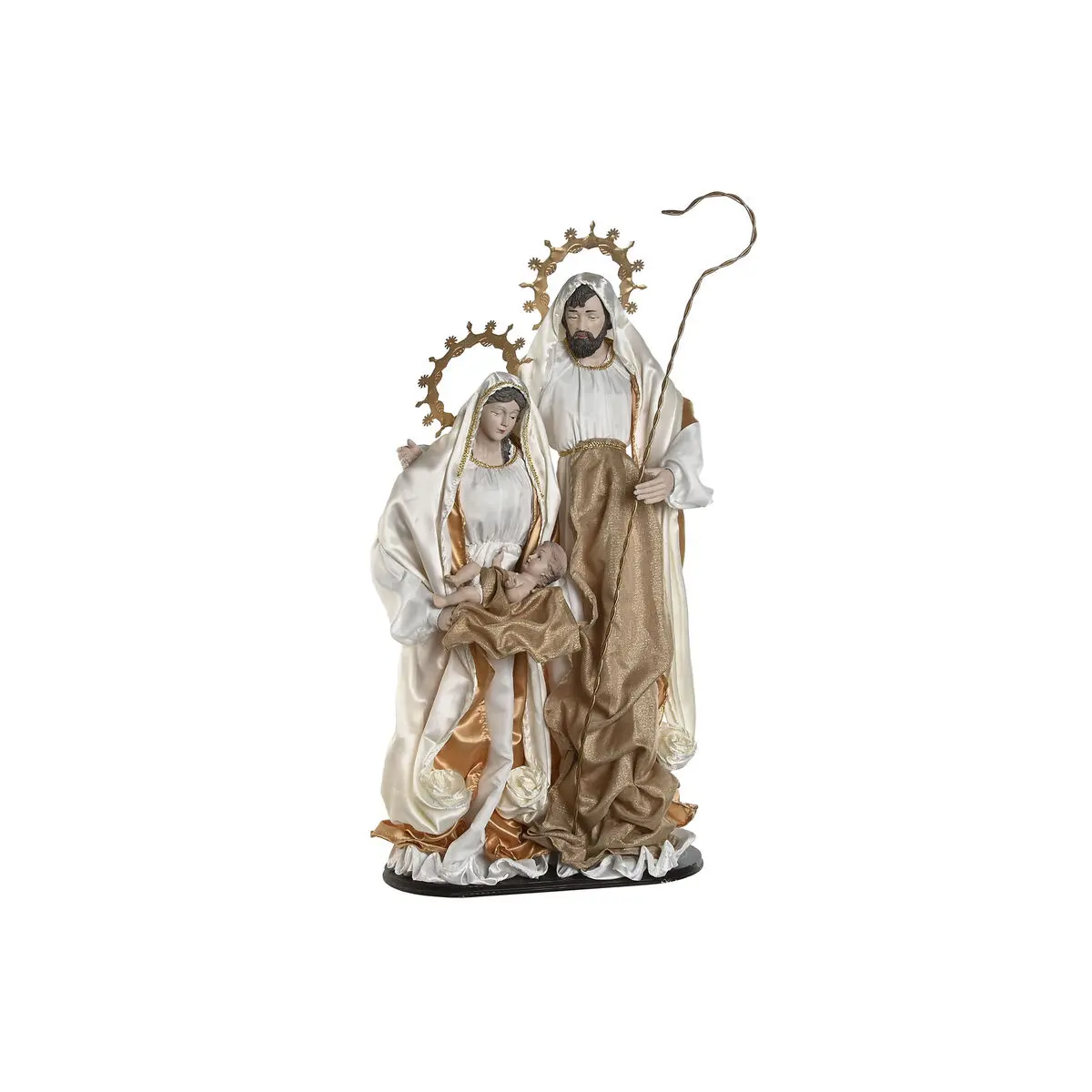 Presepe di Natale Home ESPRIT Bianco Dorato 48 x 28 x 96 cm