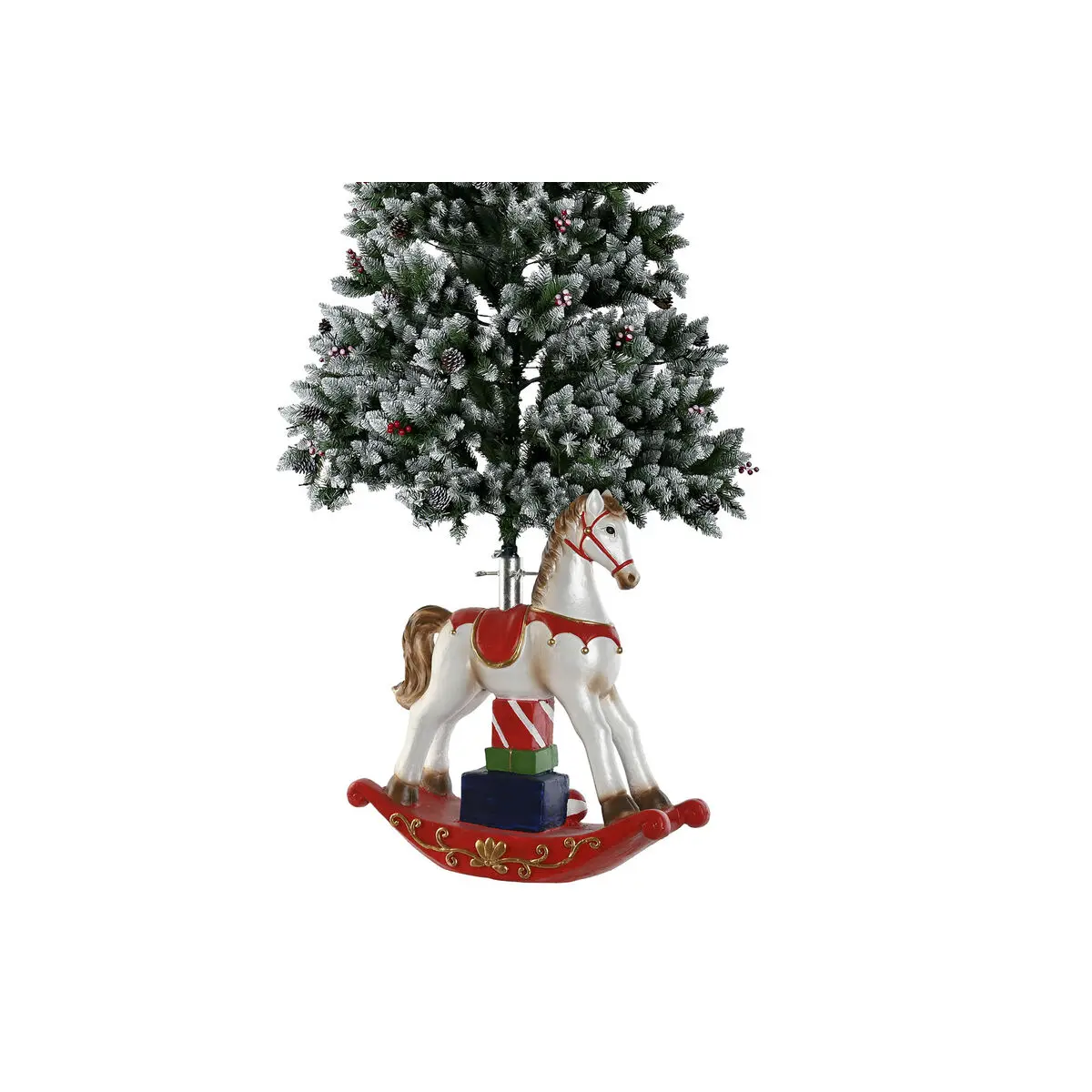 Base Home ESPRIT Magnesio 60,5 x 21 x 63 cm Albero di Natale