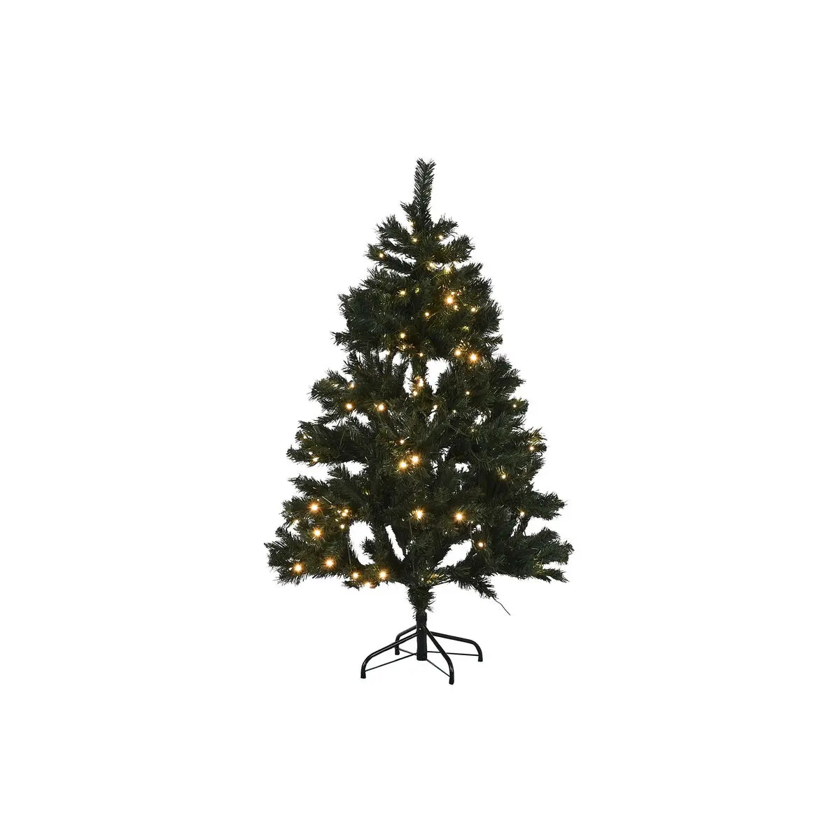 Albero di Natale Home ESPRIT Verde PVC Metallo 93 x 93 x 150 cm