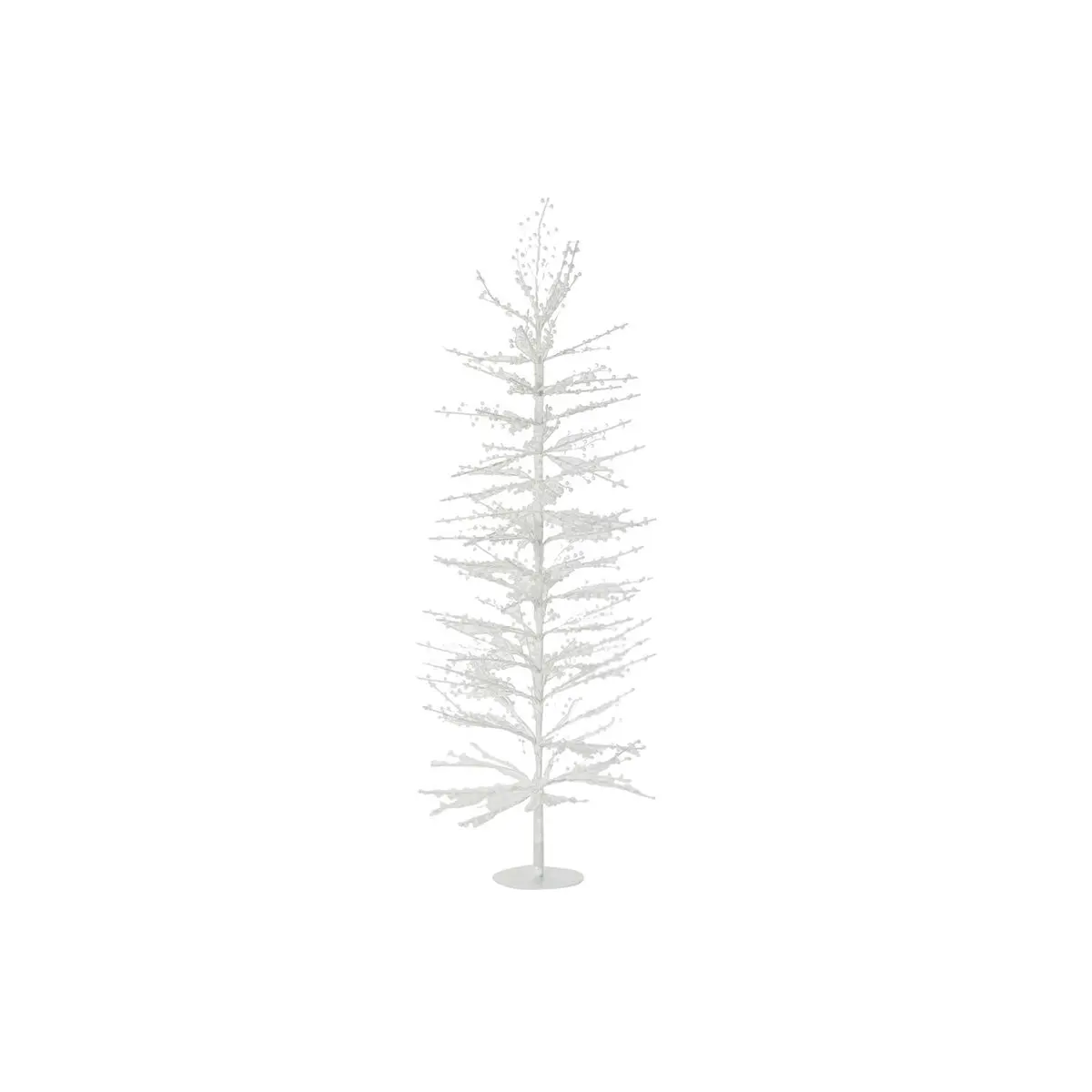 Albero di Natale Home ESPRIT Bianco Metallo 50 x 50 x 120 cm