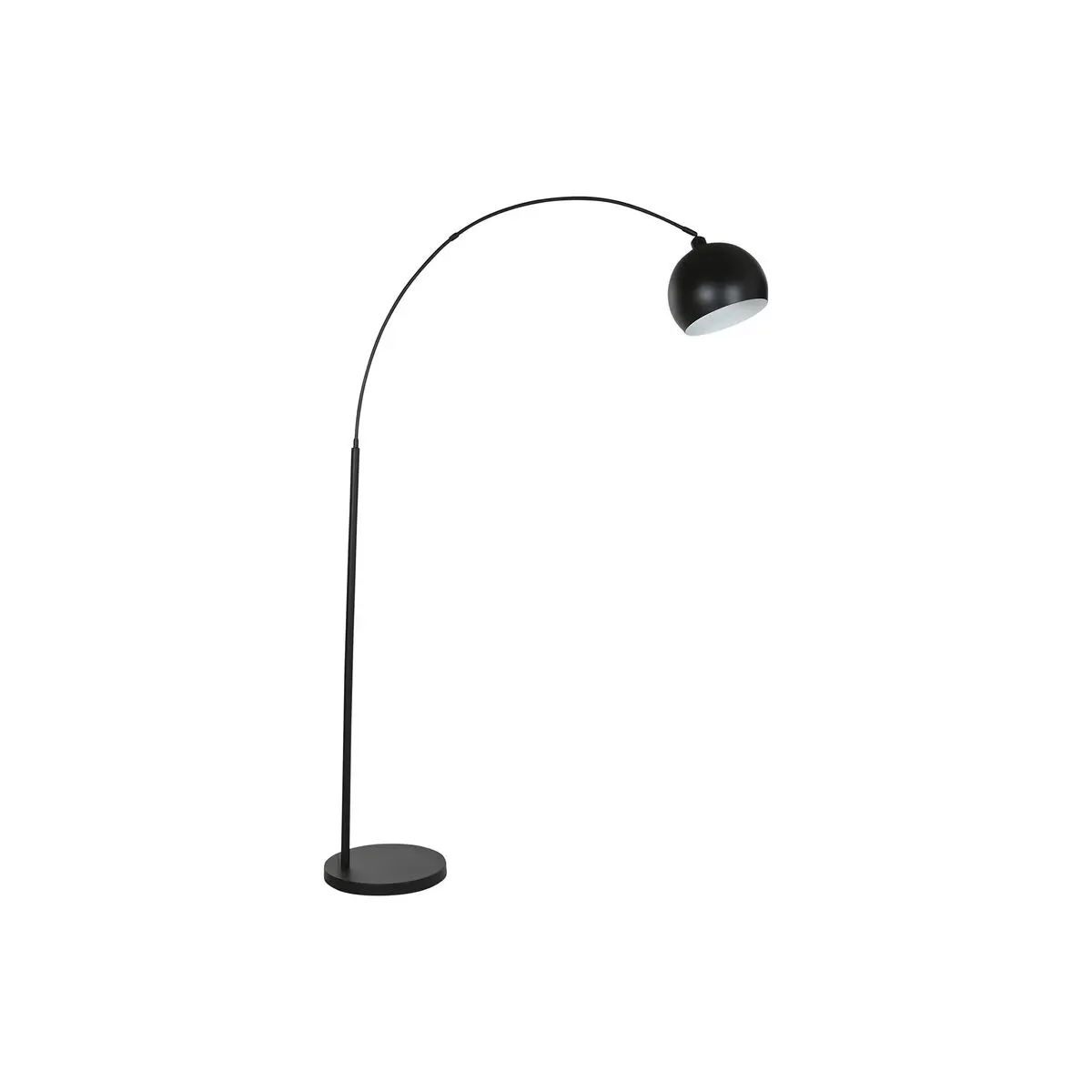 Lampada da Terra Home ESPRIT Nero Metallo Marmo 50 W 220 V 36 x 110 x 195 cm