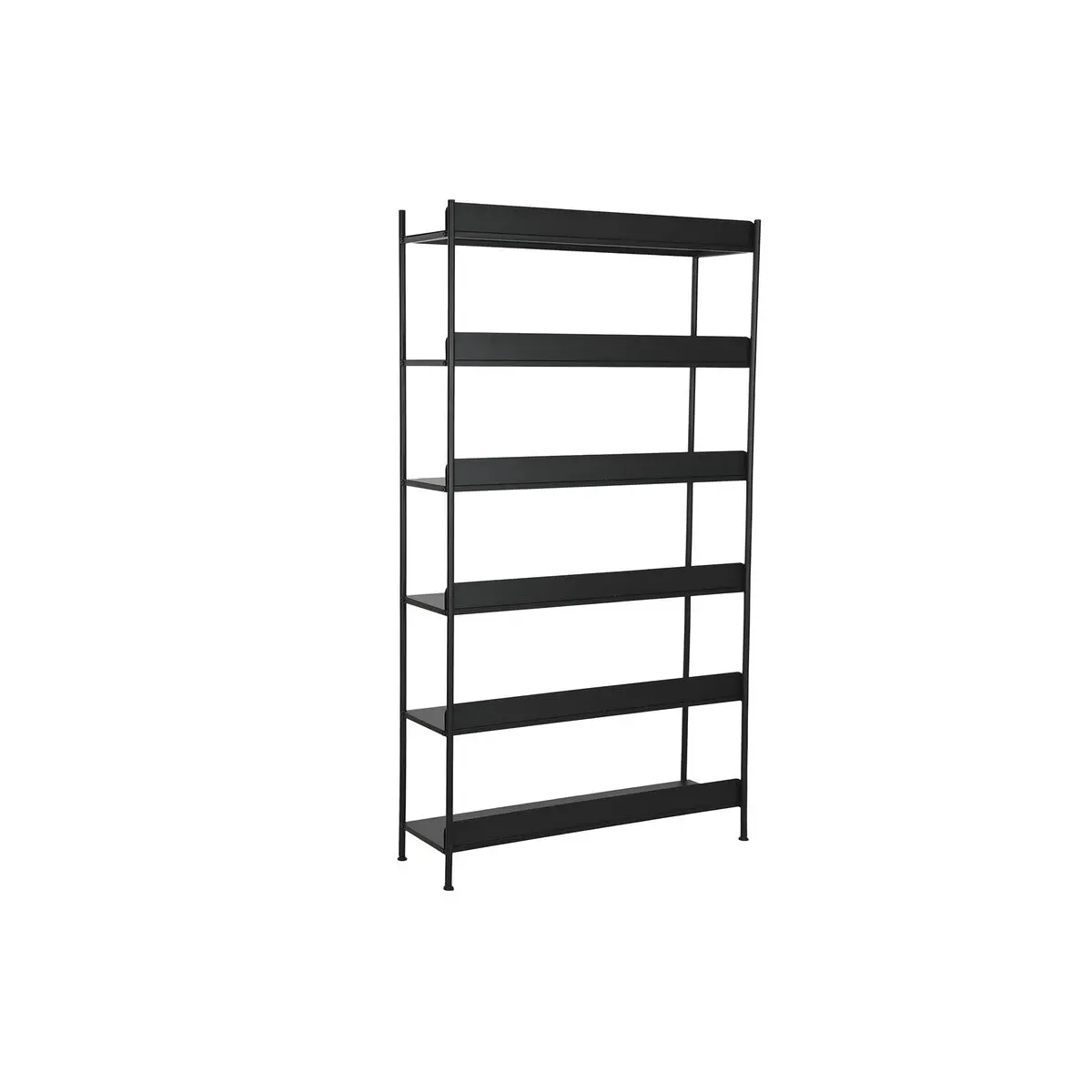 Scaffale Home ESPRIT Nero Metallo 100 x 30 x 180 cm