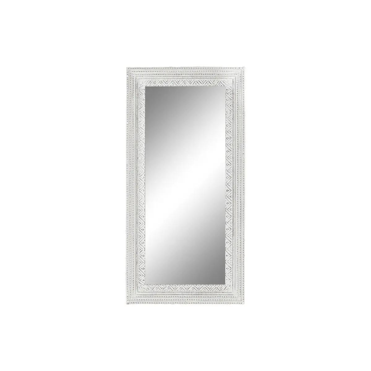 Specchio da parete Home ESPRIT Bianco Indiano Decapaggio 87 x 4 x 175 cm