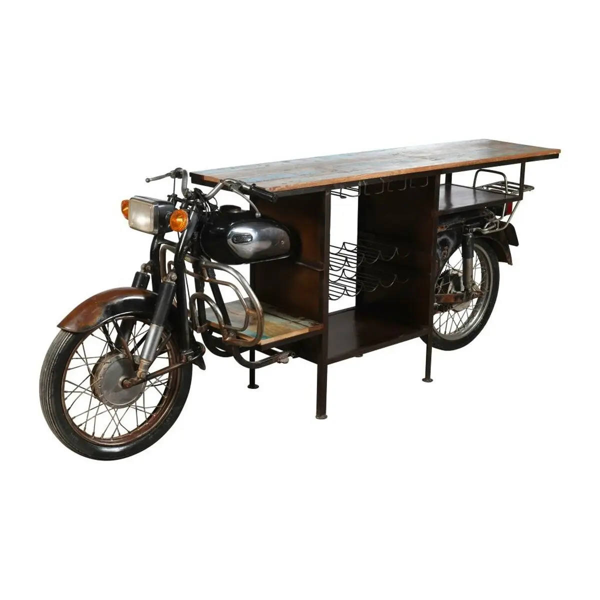 Mobile bar Home ESPRIT 280 x 72 x 106 cm