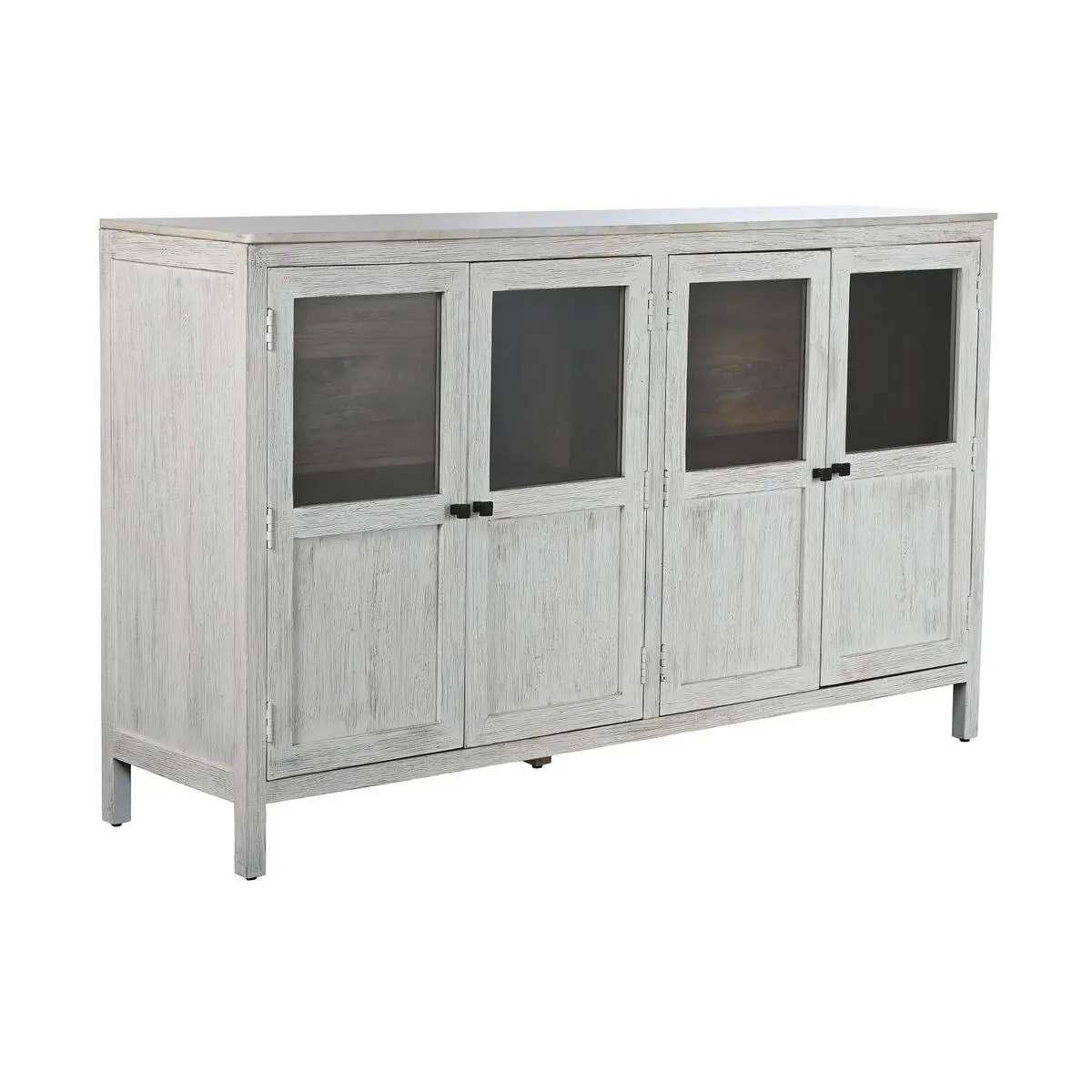 Credenza Home ESPRIT Bianco Cristallo Legno di mango 175 x 45,2 x 105 cm