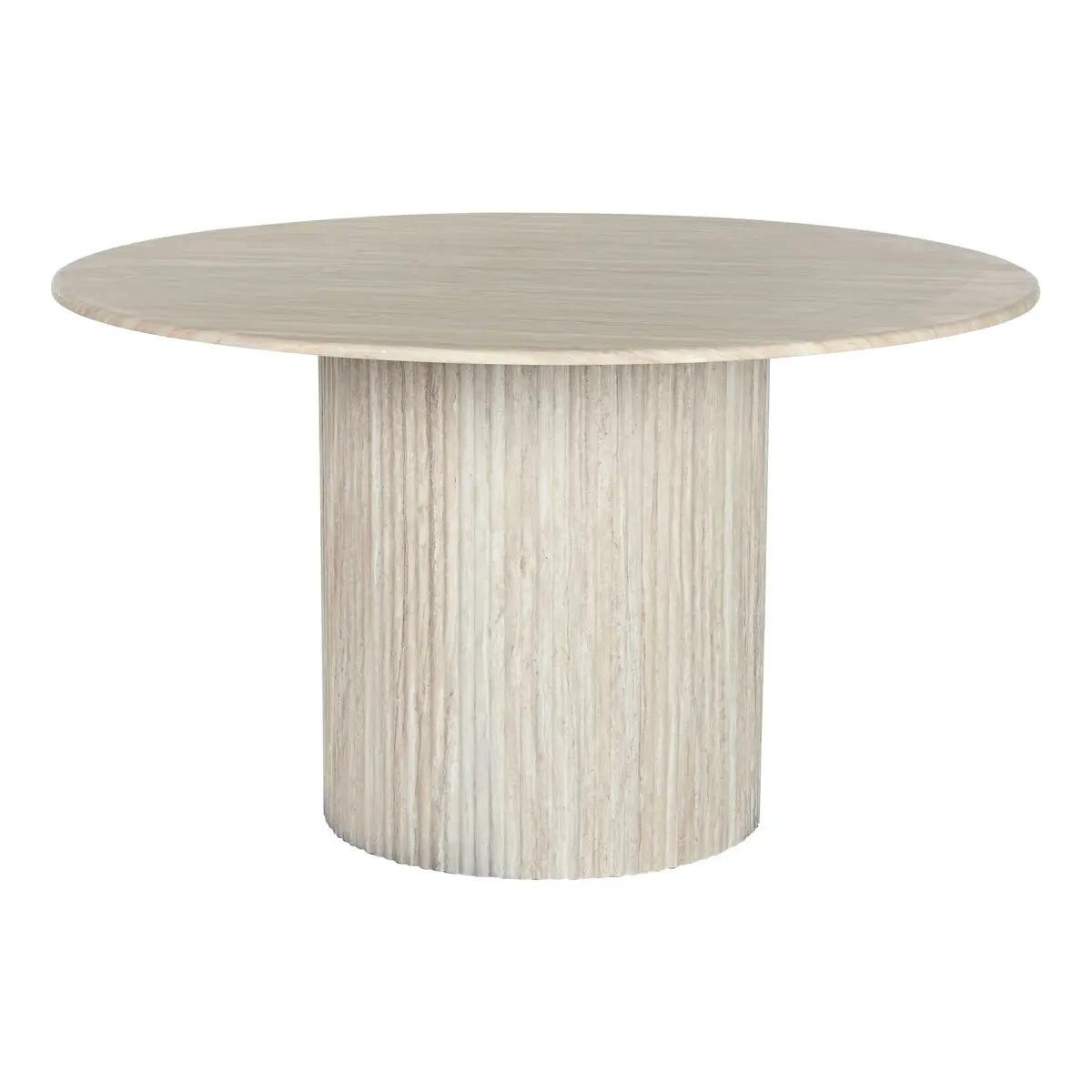 Tavolo da Pranzo Home ESPRIT Beige Granito Legno MDF 130 x 130 x 75 cm