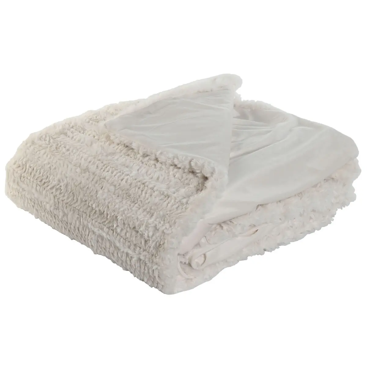 Coperta Home ESPRIT Beige 220 x 240 x 1 cm