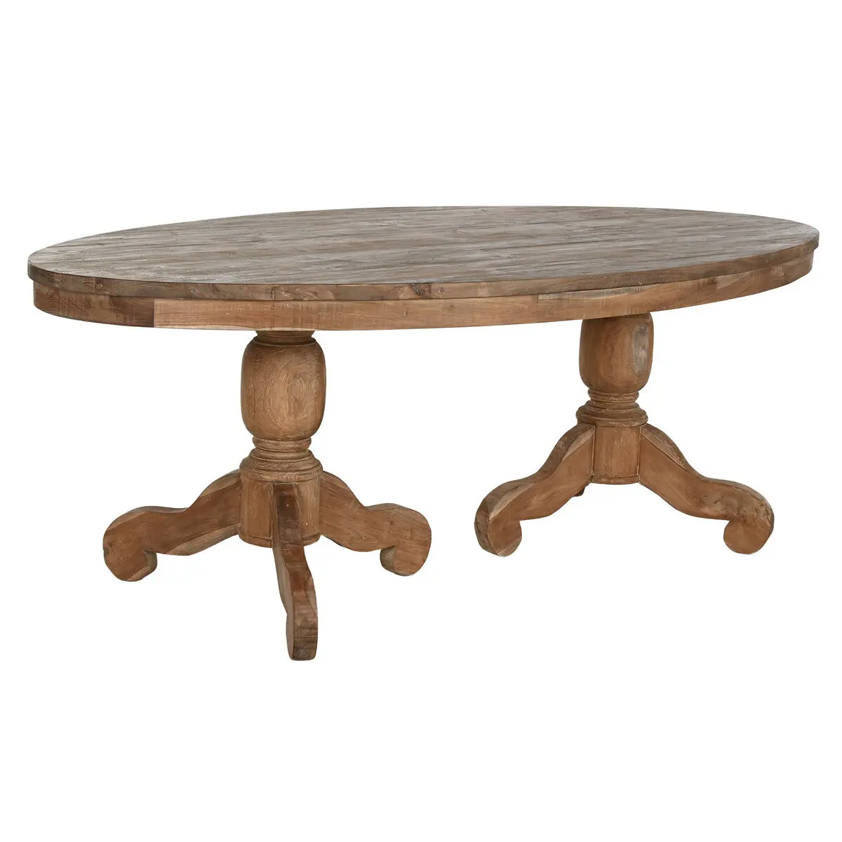 Tavolo da Pranzo Home ESPRIT Naturale teak 220 X 110 X 78 cm