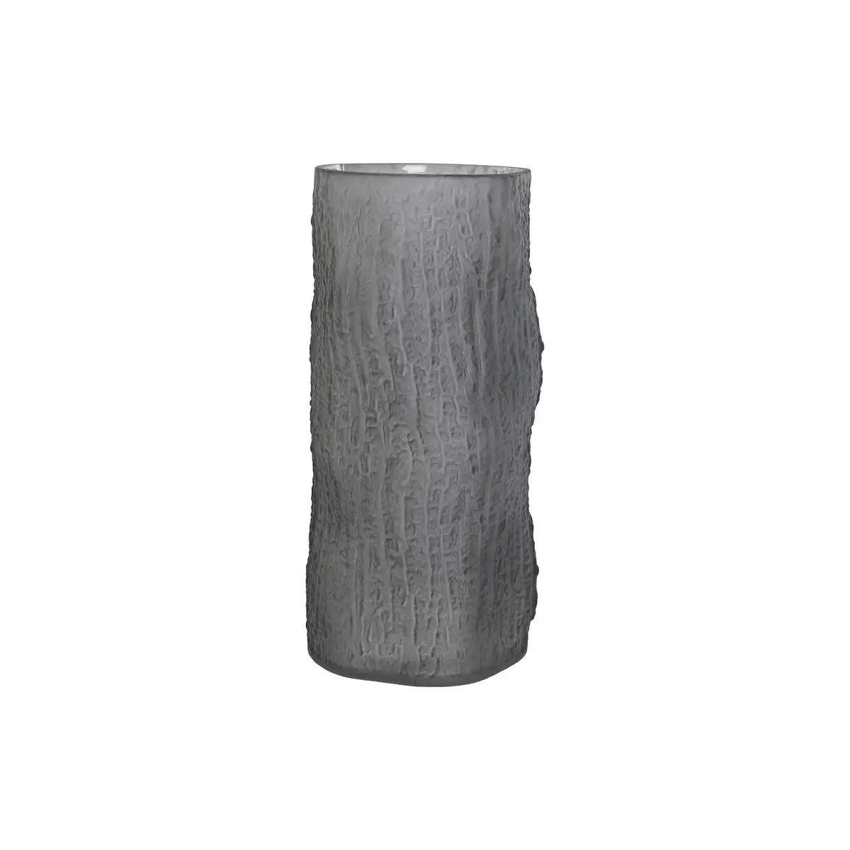 Vaso Home ESPRIT Grigio Cristallo Moderno 14 x 14 x 31,5 cm