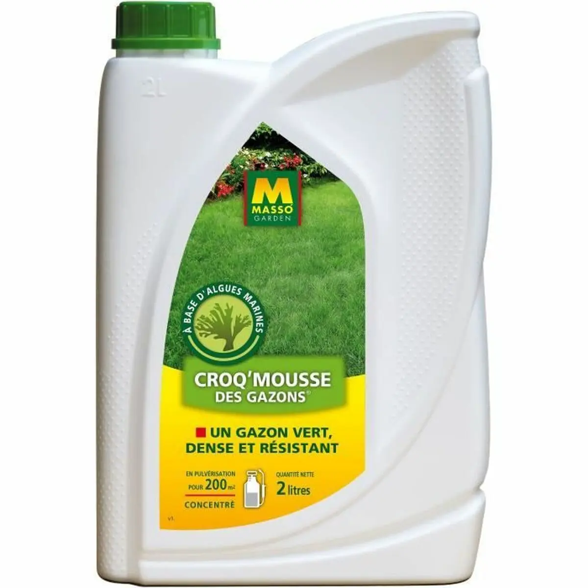 Fertilizzante organico MASSO GARDEN Croq'Mousse 2 L