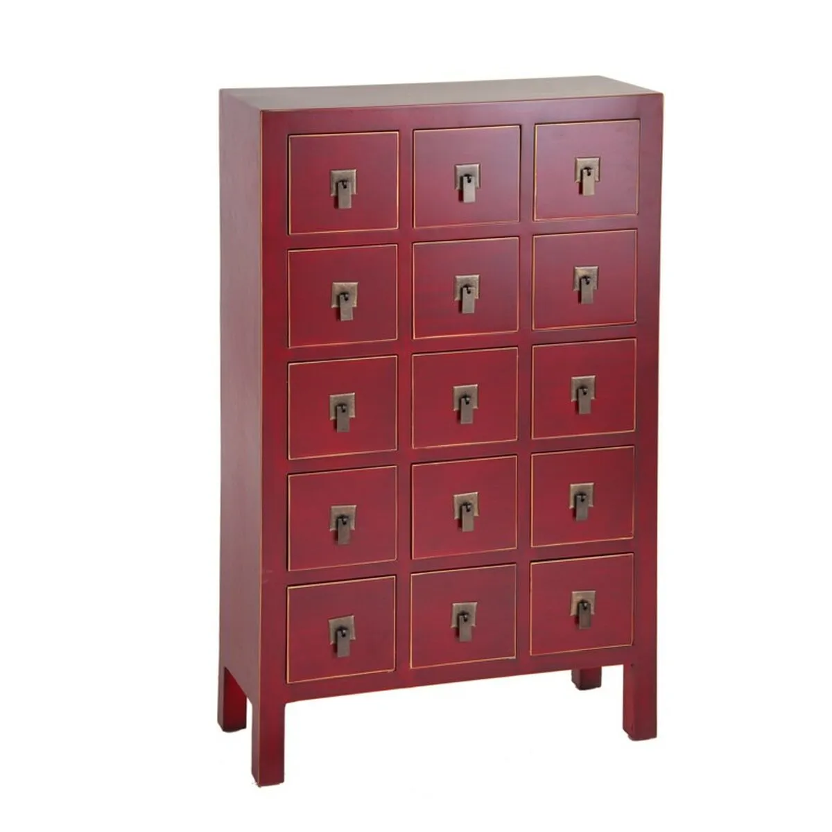 Credenza ORIENTE 63 x 26 x 104,5 cm Rosso Legno