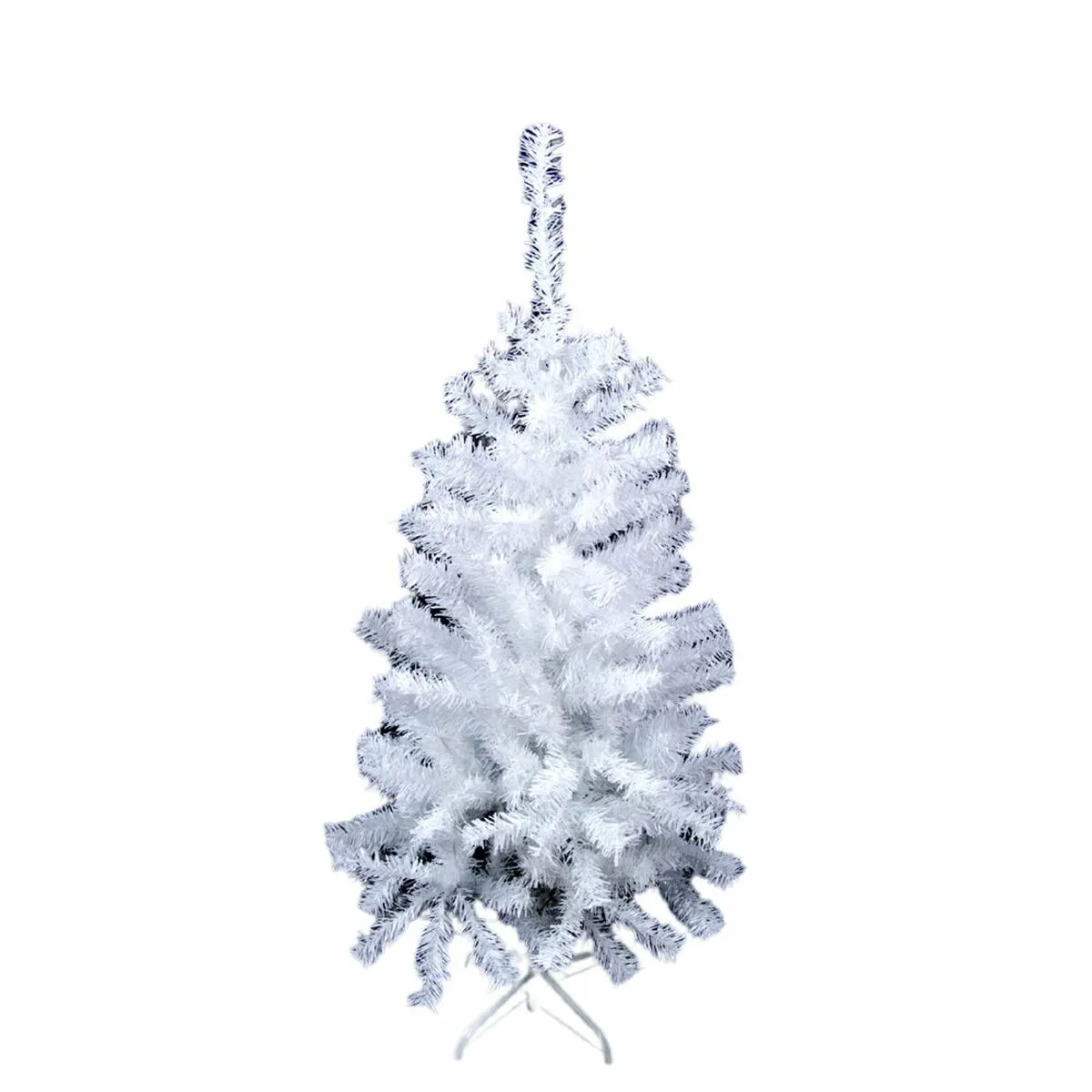 Albero di Natale Bianco PVC Metallo Polietilene 70 x 70 x 120 cm