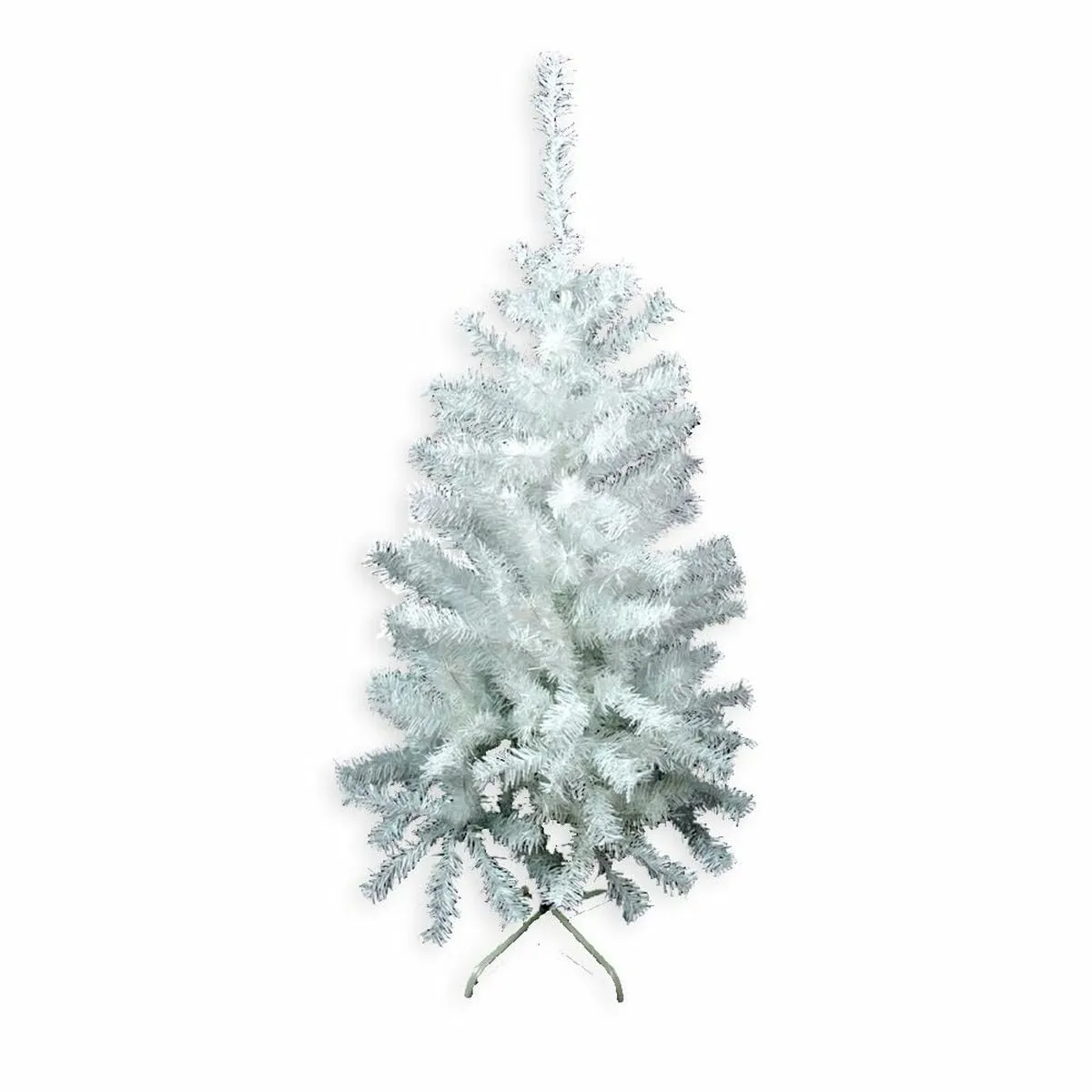 Albero di Natale Bianco Multicolore PVC Metallo Polietilene 80 x 80 x 150 cm