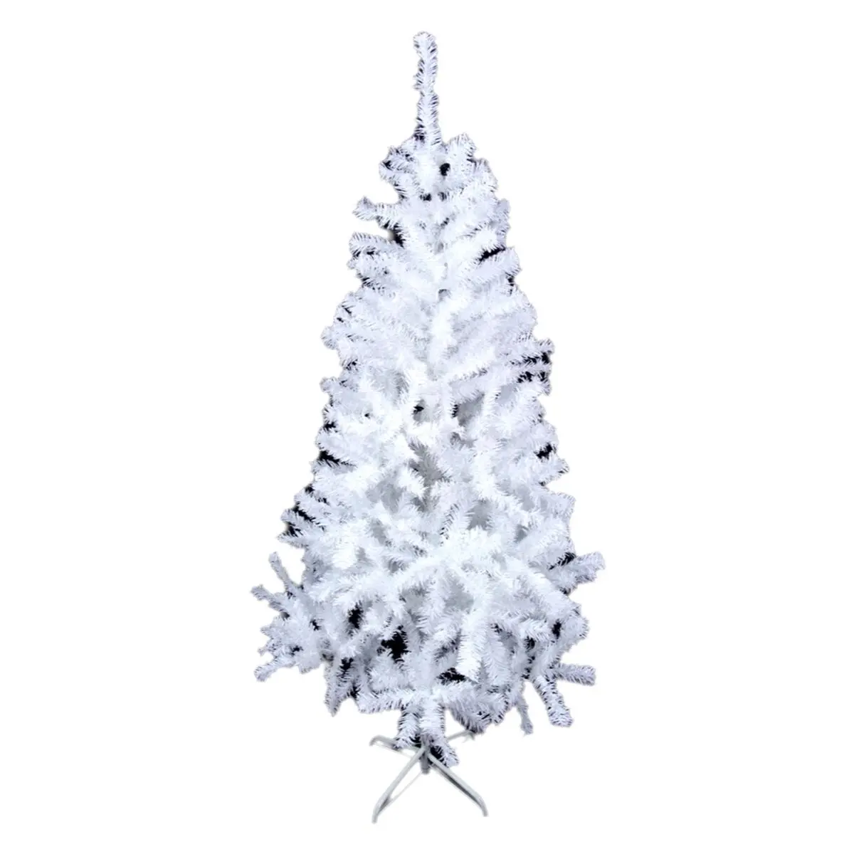 Albero di Natale Bianco PVC Metallo Polietilene 100 x 100 x 180 cm