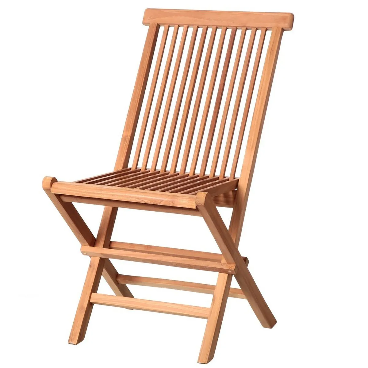 Sedia da giardino Kayla 46,5 x 56 x 90 cm Naturale teak