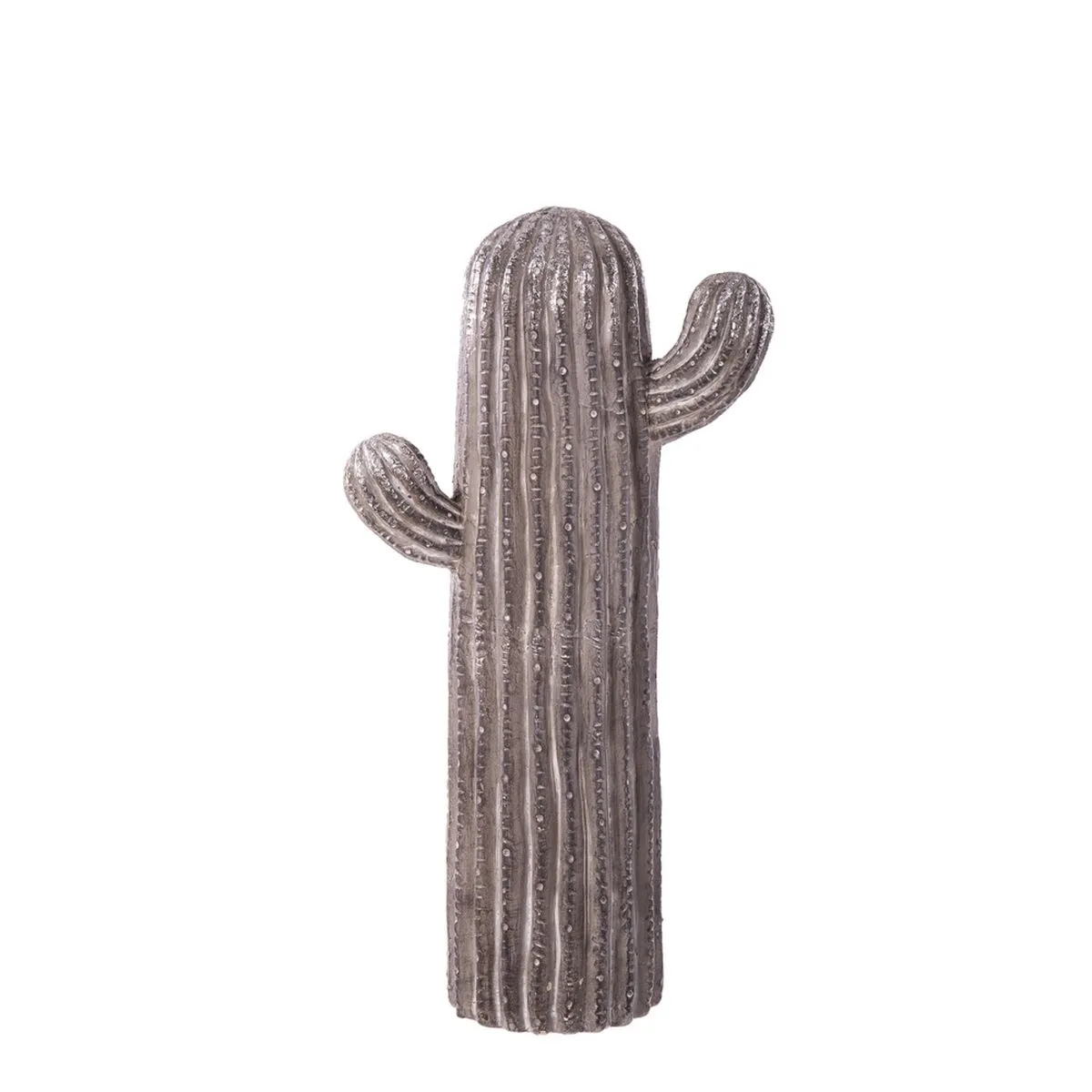 Statua Decorativa Grigio Cactus 25 x 14 x 47,5 cm