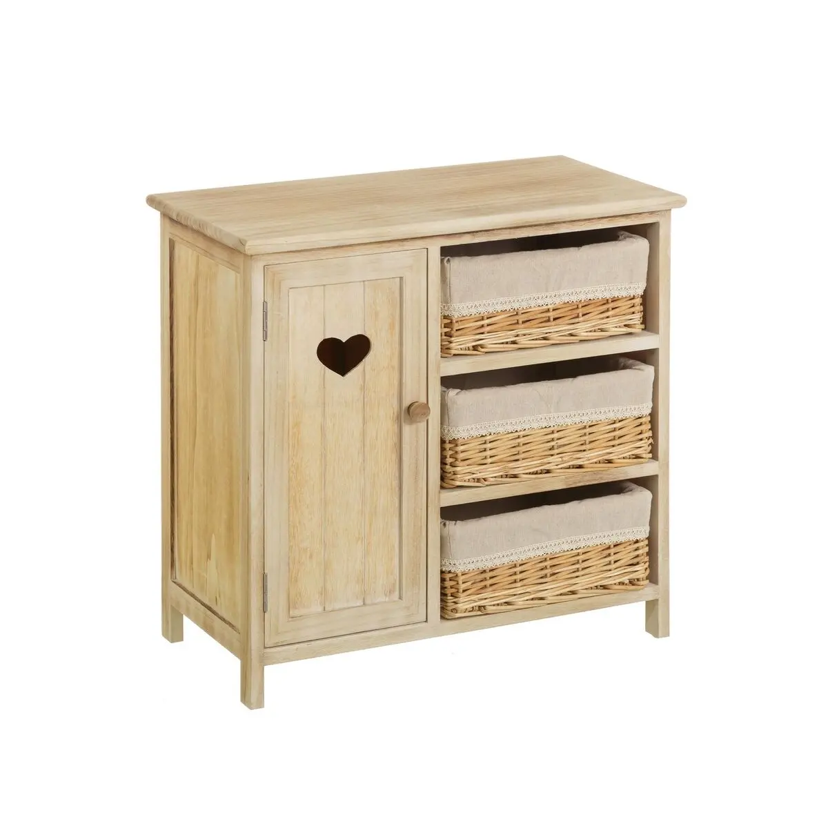 Cassettiera COUNTRY Naturale 56 x 30 x 55 cm