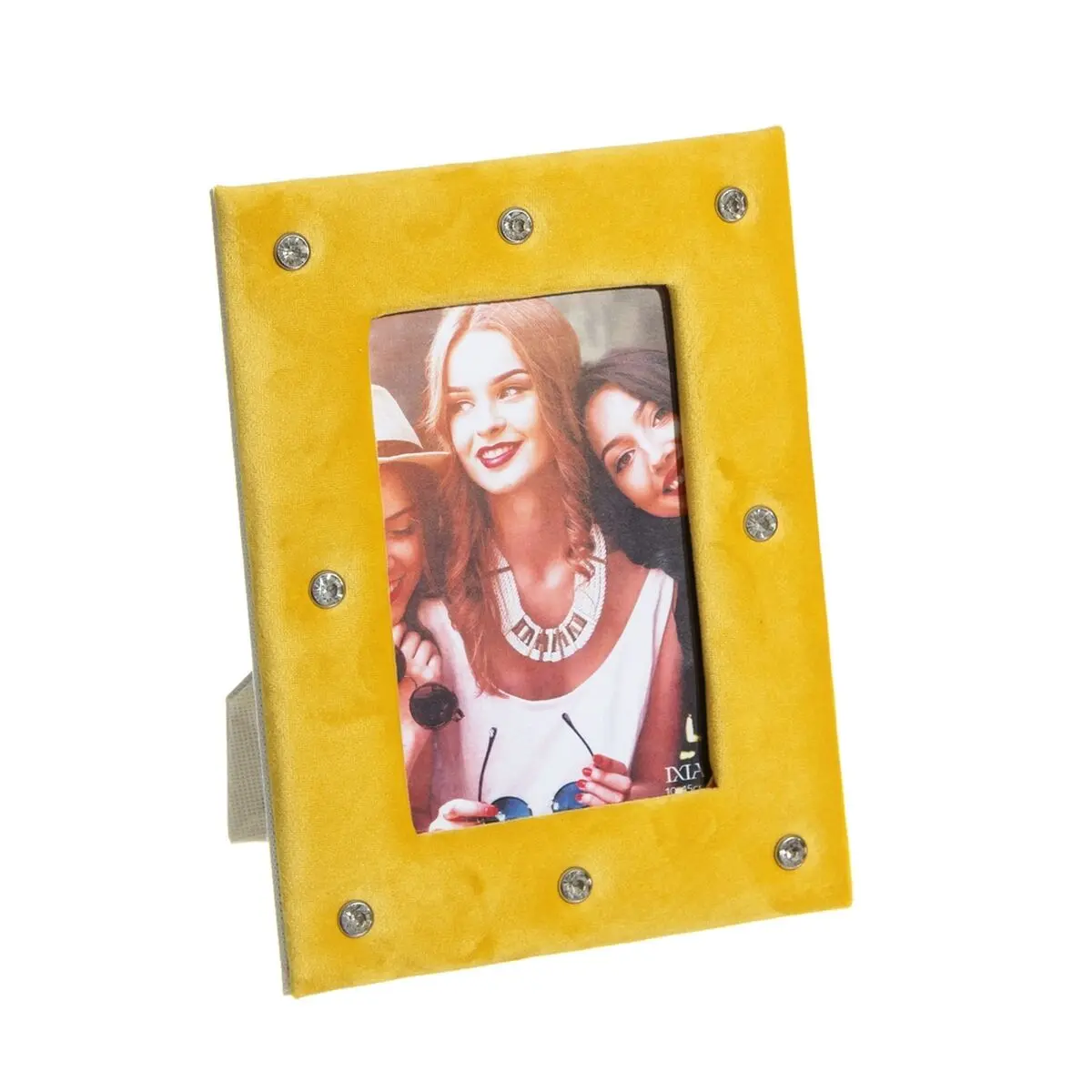 Cornice Portafoto Giallo Cartone 10 x 15 cm 16,4 X 1 X 21,4 CM