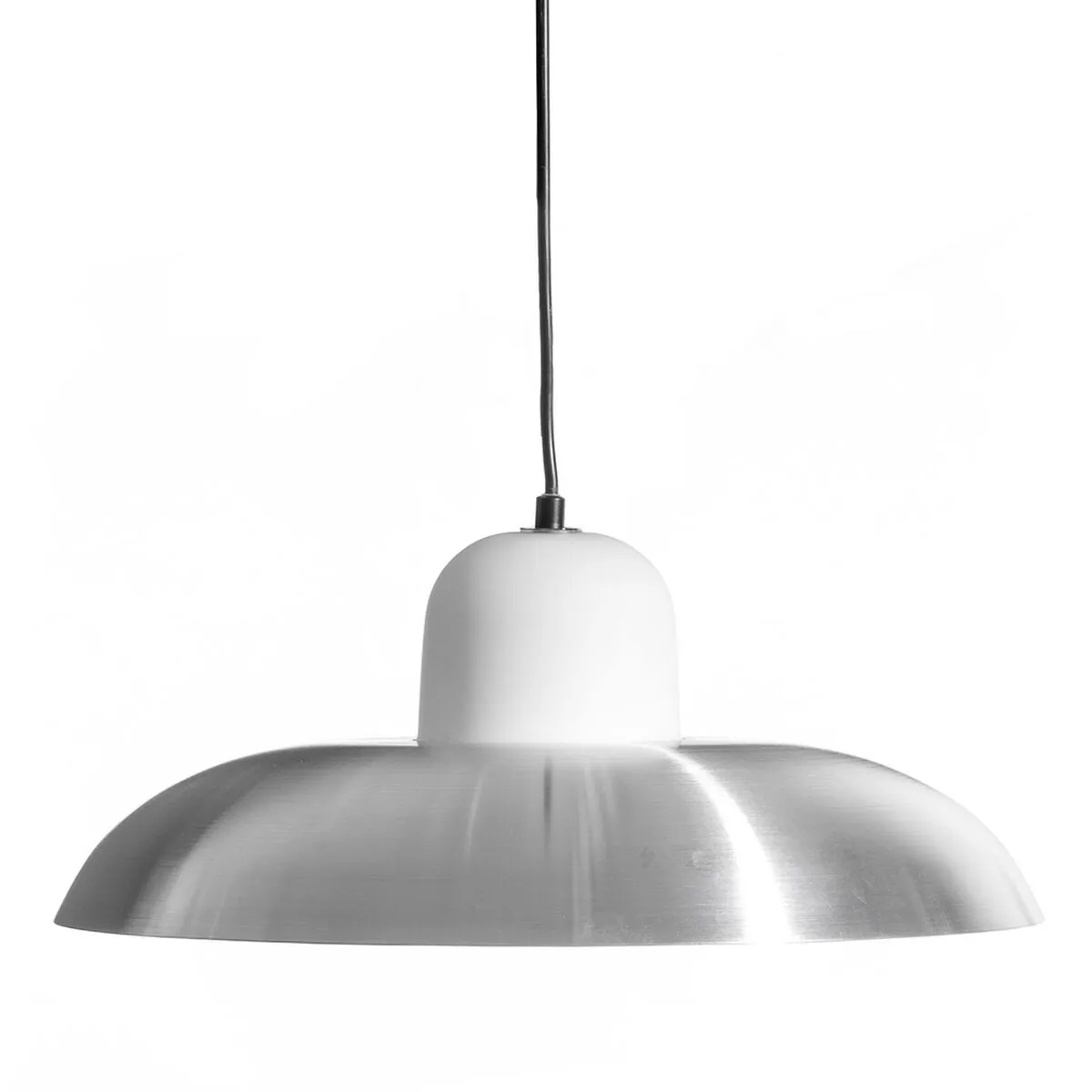 Lampadario Argento Alluminio 40 x 40 x 20 cm