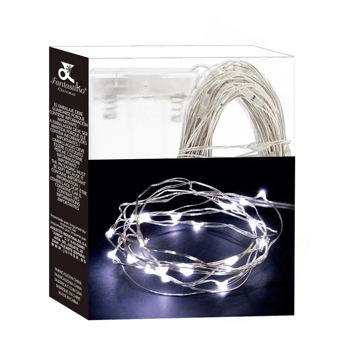 Striscia di luci LED Bianco 1,9 m