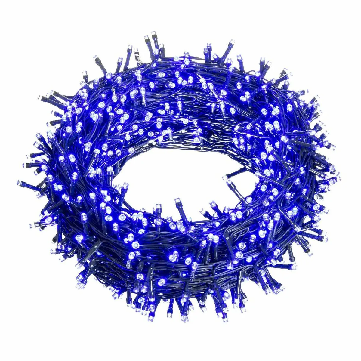 Ghirlanda di Luci LED 5 m Azzurro Bianco 3,6 W Natale