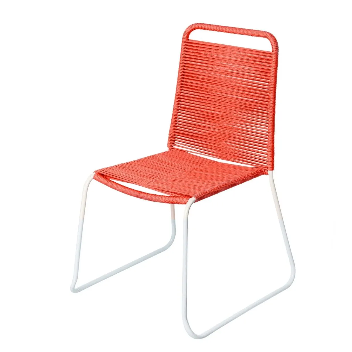 Sedia da giardino Antea 57 x 61 x 90 cm Rosso Corda