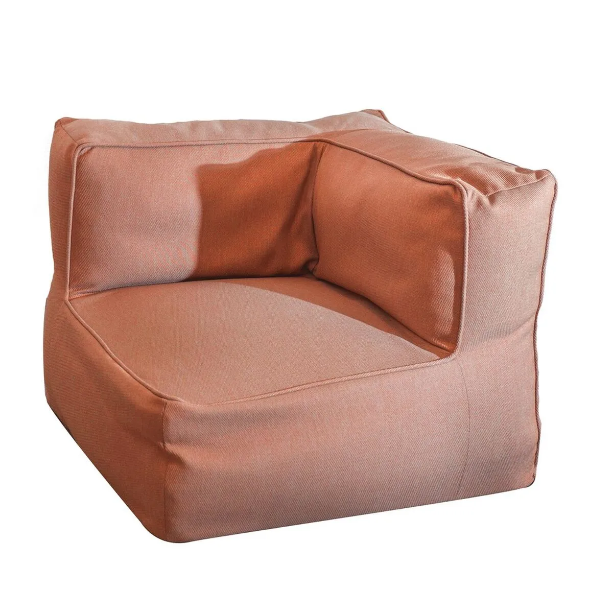 Divano da Giardino Gissele Rosso Intenso Nylon 80 x 80 x 64 cm