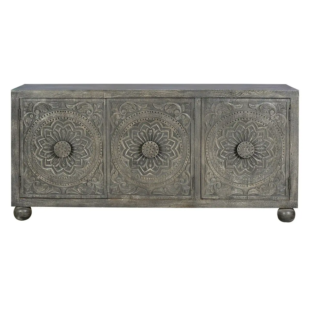 Credenza Alexandra House Living Grigio Legno di mango 172 x 82 x 43 cm