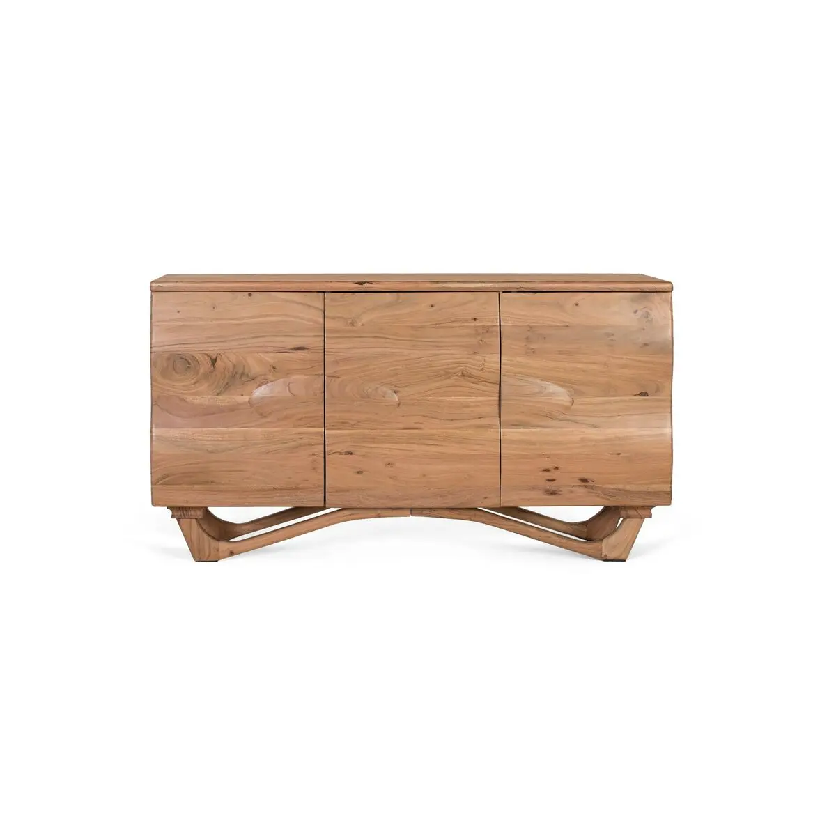 Credenza Alexandra House Living Naturale Legno di acacia 140 x 76 x 40 cm