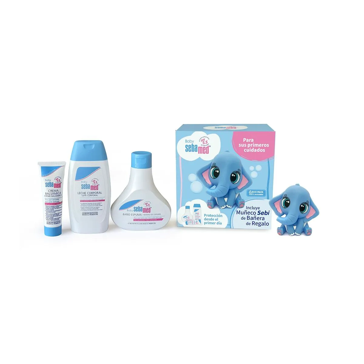 Set Regalo per Neonati Sebamed Sebi (4 Pezzi)