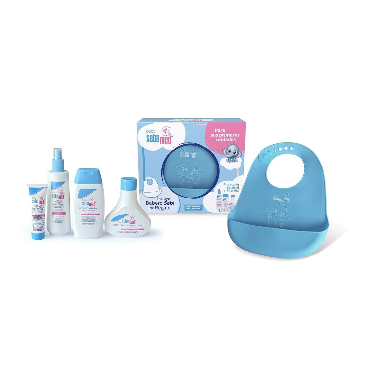 Set Regalo per Neonati Sebamed Sebi (5 Pezzi)