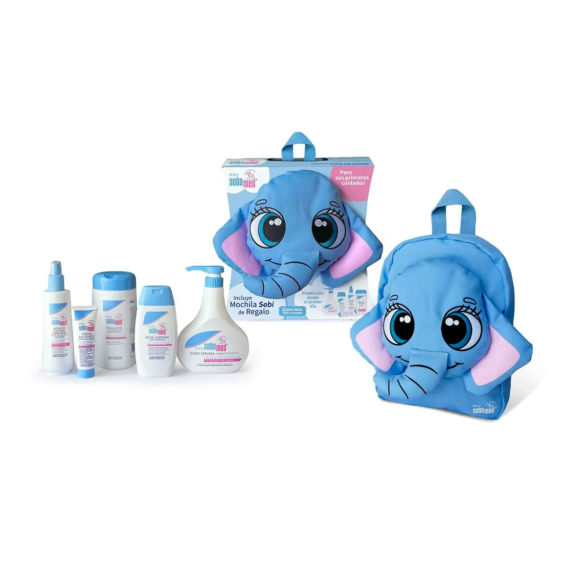 Set Regalo per Neonati Sebamed Sebi (6 Pezzi)