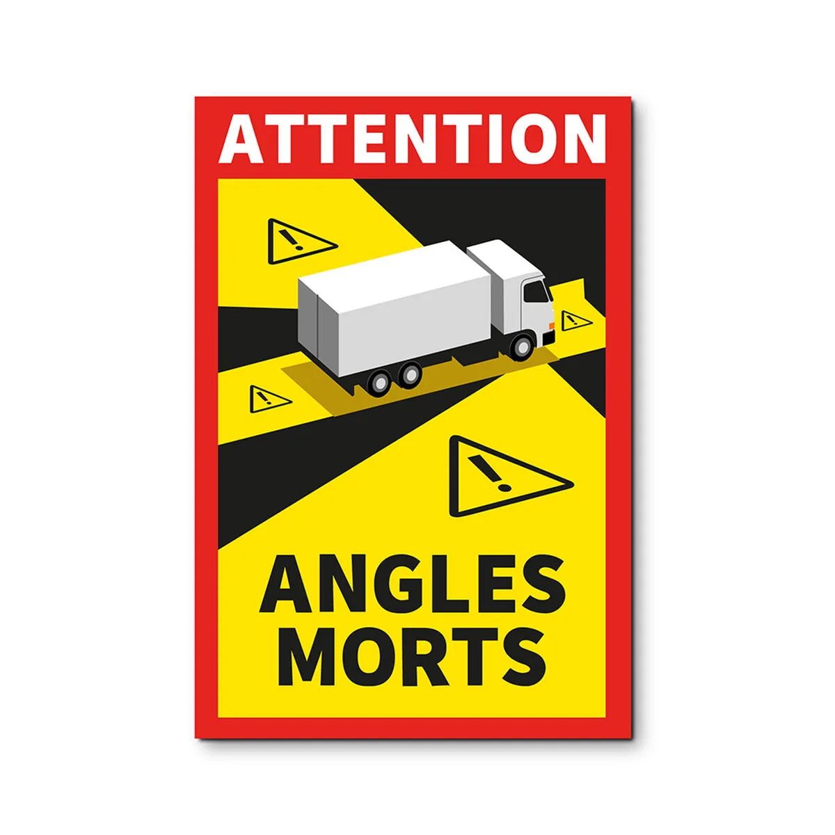 Adesivi EDM Angles Morts Camion 3 Unità 17 x 25 cm