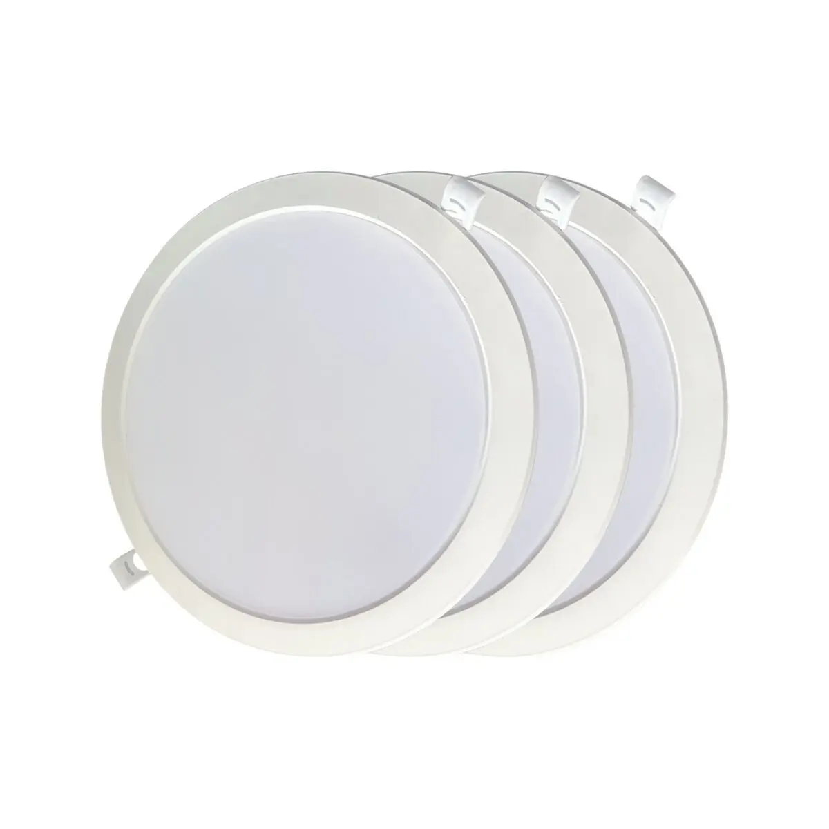 LED Downlight da Incasso EDM 31568 18 W Ø 22 x 3,2 cm 3 Unità (4000 K)