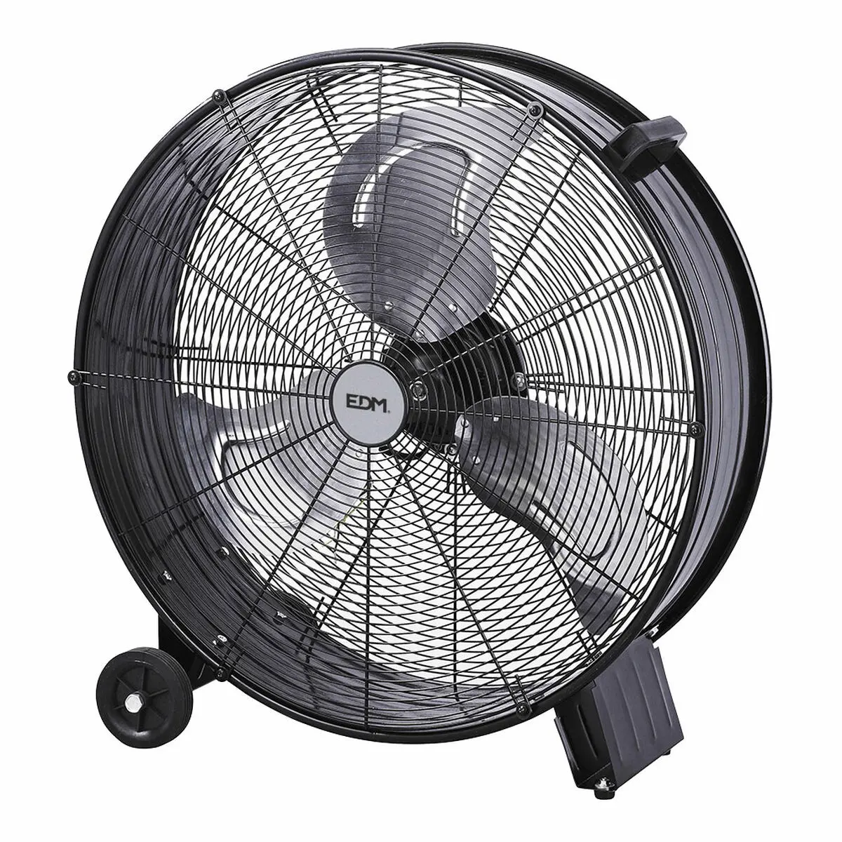 Ventilatore da Terra EDM Nero 180 W Ø 60 cm industriale