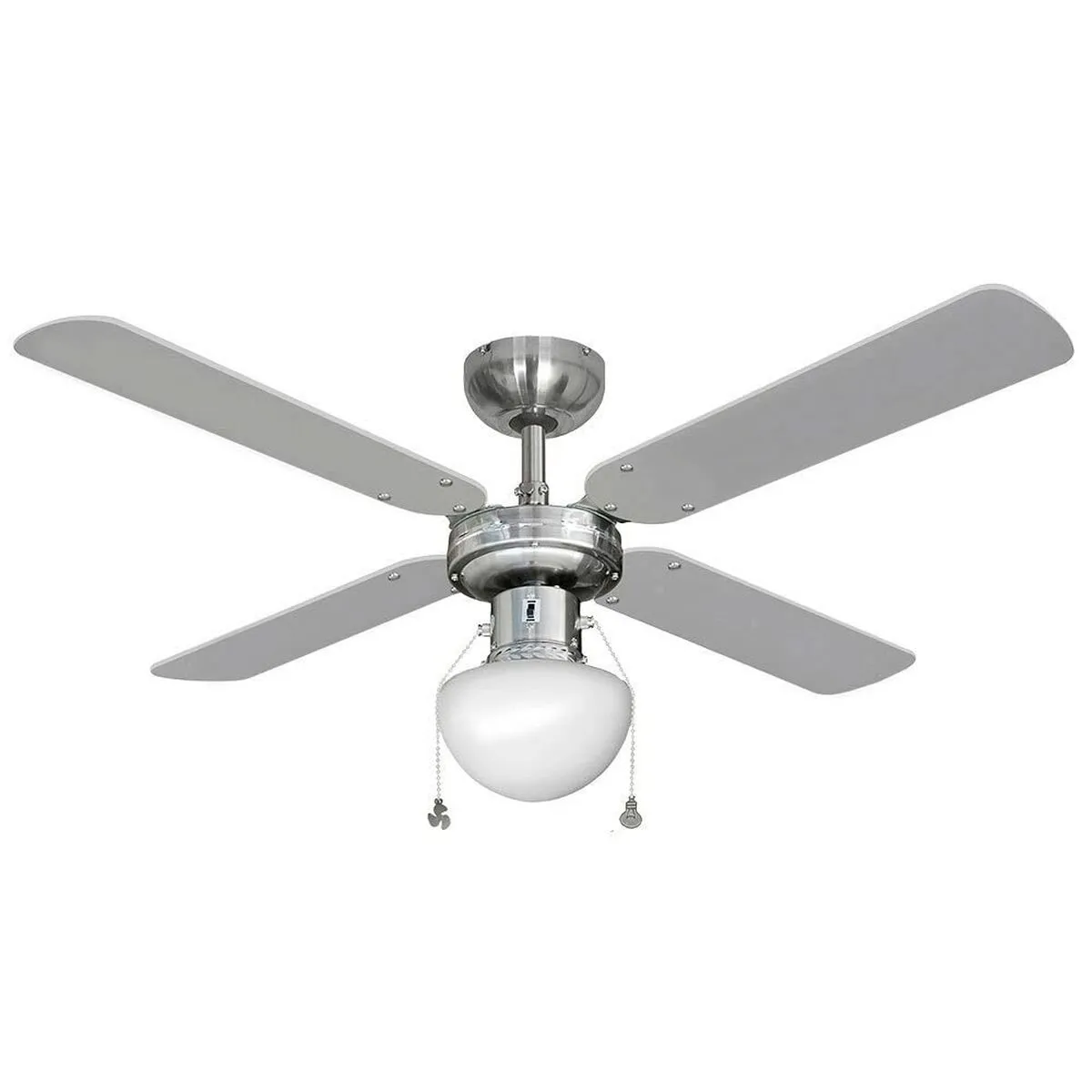 Ventilatore da Soffitto con Luce EDM Caribe 50 W