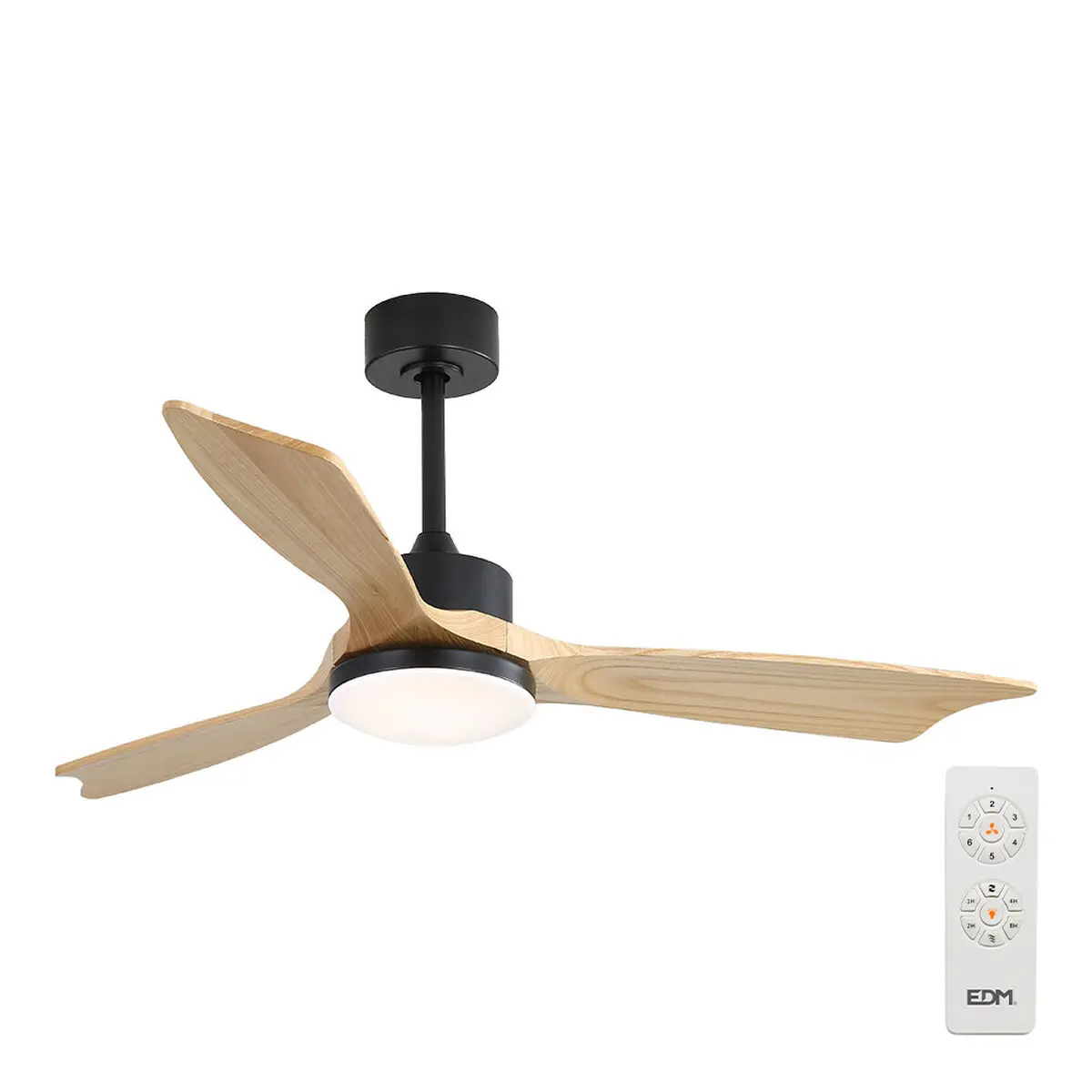 Ventilatore da Soffitto con Luce EDM 33821 Báltico 20 W 2190 Lm