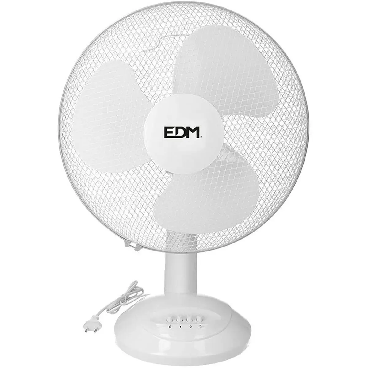 Ventilatore da Tavolo EDM Ø 40 x 61 cm Bianco 45 W